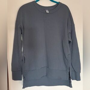 90 Degree By Reflex Gray Sweatshirt